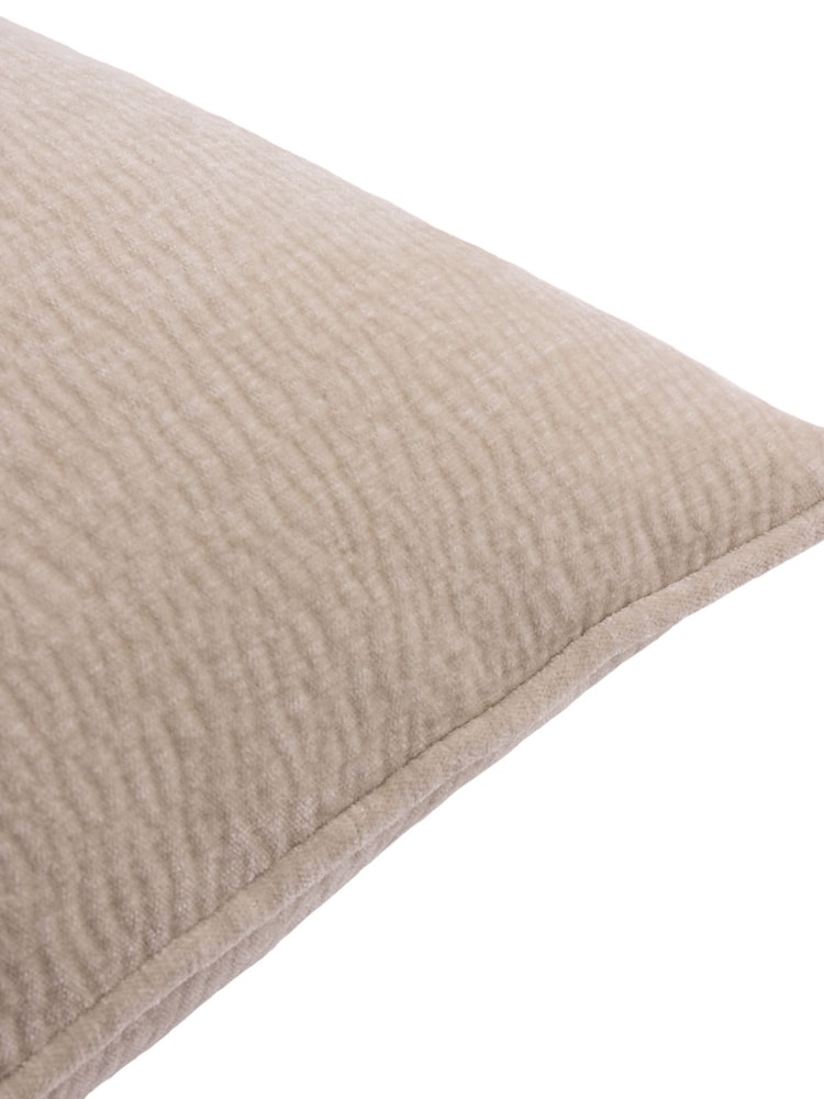 Yard Linen Heath Washed Velvet Textured Fibre Filled Cushion - Image 3 of 3 Yard Linen Heath Washed Velvet Textured Fibre Filled Cushion - Image 3 of 3
