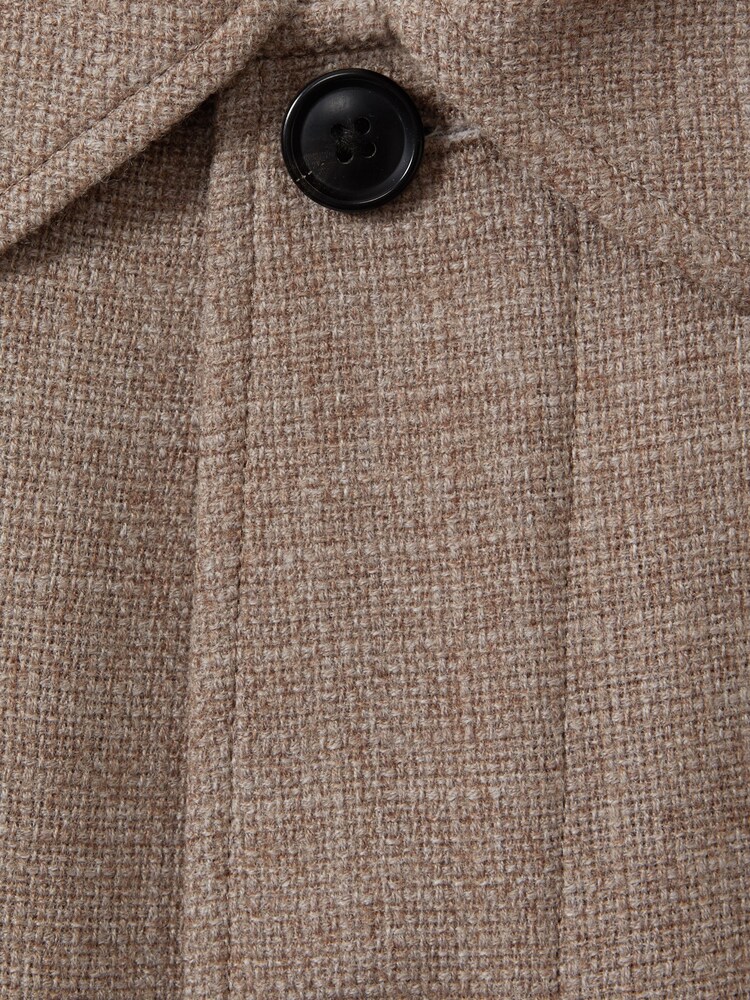 Reiss Cart Überhemd aus Wollmischung mit Knopfleiste - Bild 6 von 6 Reiss Cart Überhemd aus Wollmischung mit Knopfleiste - Bild 6 von 6