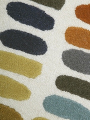 Multicoloured Sketch Rug - Image 3 of 6