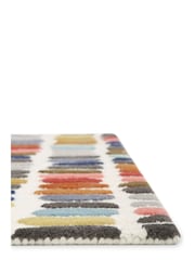 Multicoloured Sketch Rug - Image 4 of 6