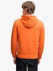 Superdry Orange Outdoor Icon Hoodie - Image 2 of 7