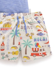 Purebaby Blue Fiesta Resort Set - Image 4 of 5