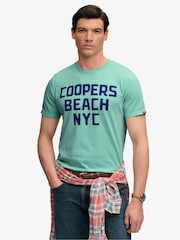 Superdry Green Outdoor Type T-Shirt - Image 1 of 7