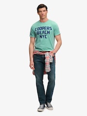 Superdry Green Outdoor Type T-Shirt - Image 3 of 7