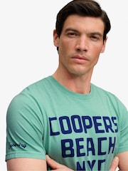 Superdry Green Outdoor Type T-Shirt - Image 4 of 7