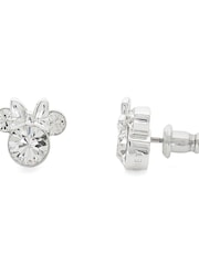 Peers Hardy Silver Tone Disney Minnie April Birthstone Stud Earrings - Image 2 of 4