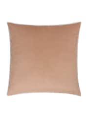 Evans Lichfield Natural Boucle Highland Cow Embroidered Fibre Filled Cushion - Image 3 of 4