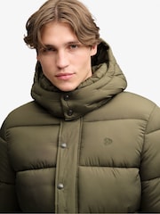 Superdry Olive Green Premium Ripstop Puffer Jacket - Image 4 of 7