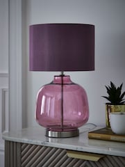 Plum Purple Connor Table Lamp - Image 2 of 5