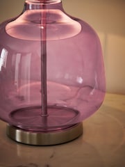Plum Purple Connor Table Lamp - Image 3 of 5