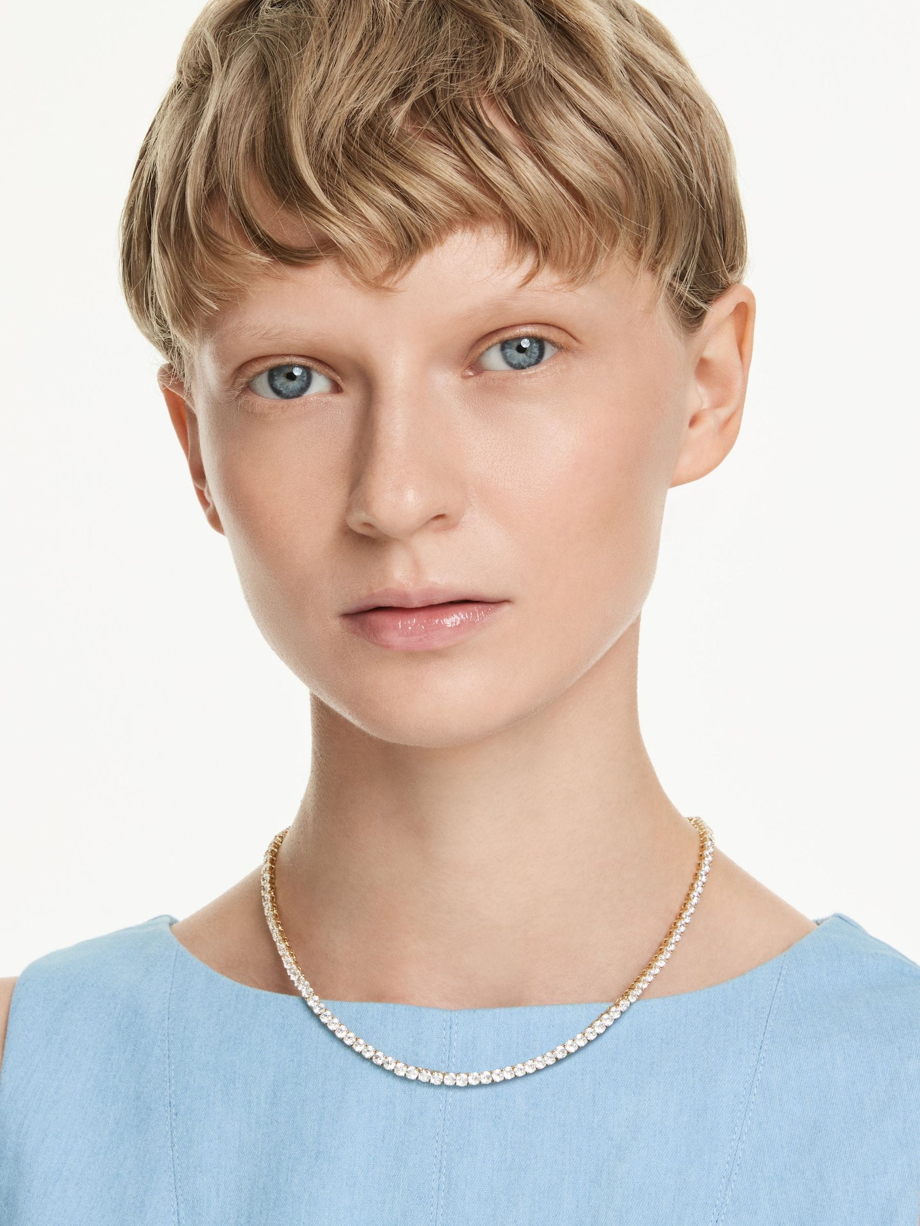 Swarovski Matrix Tennis Necklace - Image 5