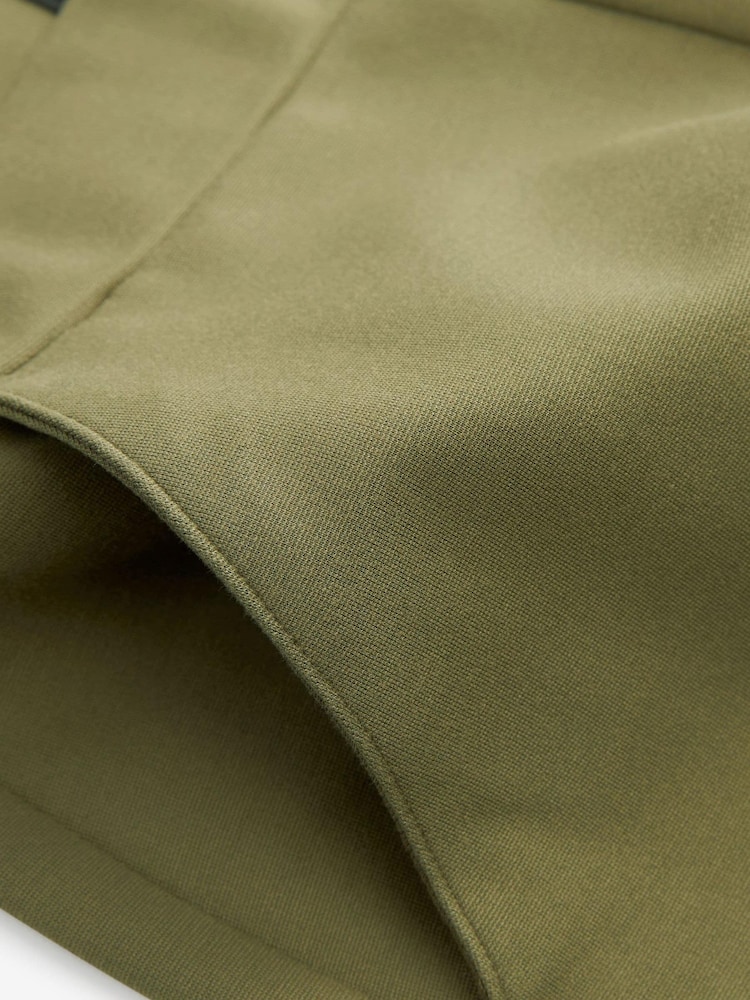 Khaki Green Ponte Utility Cargo Trousers - Image 6 of 6