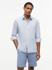 Tommy Hilfiger Blue Regular Fit Stripe Oxford Shirt - Image 3 of 7
