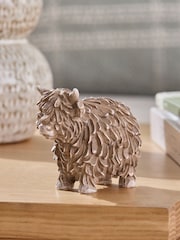 Enfeite de vaca Mini Hamish The Highland - Imagem 1 de 4