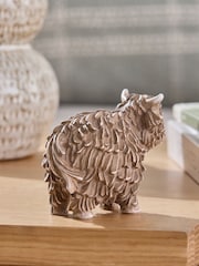 Enfeite de vaca Mini Hamish The Highland - Imagem 2 de 4
