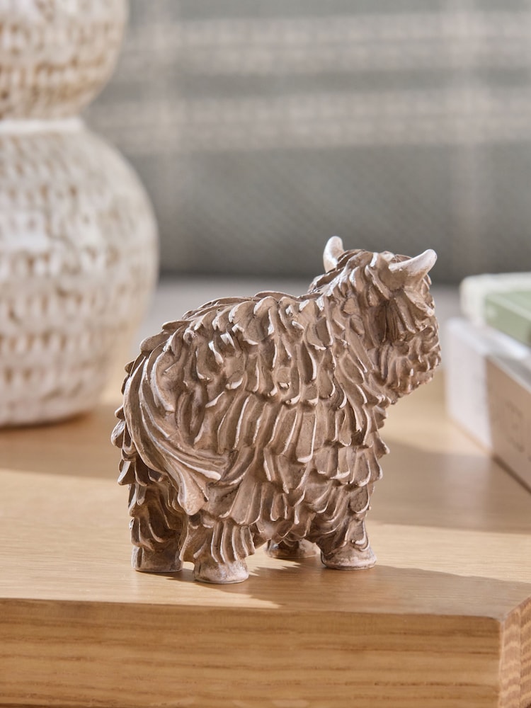 Enfeite de vaca Mini Hamish The Highland - Imagem 2 de 4
