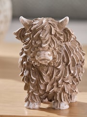 Enfeite de vaca Mini Hamish The Highland - Imagem 3 de 4
