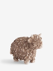 Enfeite de vaca Mini Hamish The Highland - Imagem 4 de 4