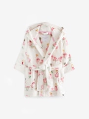 Pink/Cream Cosy Fairy Print Dressing Gown (9mths-8yrs) - Image 4 of 6