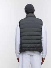 River Island Green Gilet - Image 2 of 5