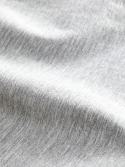 Grey Heavyweight Short Sleeve Crew Neck T-Shirt - Image 9 of 9