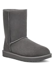 UGG Grey Classic Short II Boots - Image 4 of 6