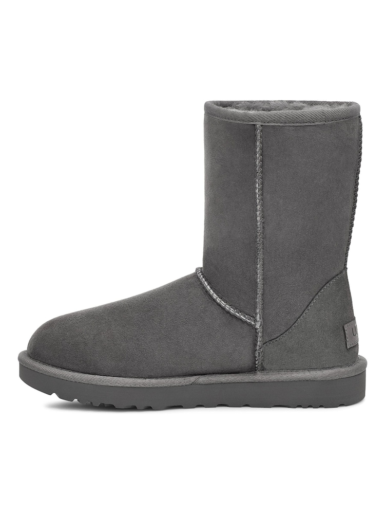 UGG Grey Classic Short II Boots - Image 5 of 6