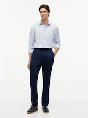 Tommy Hilfiger Blue Dover Elasticated Regular Twill Chinos - Image 3 of 5