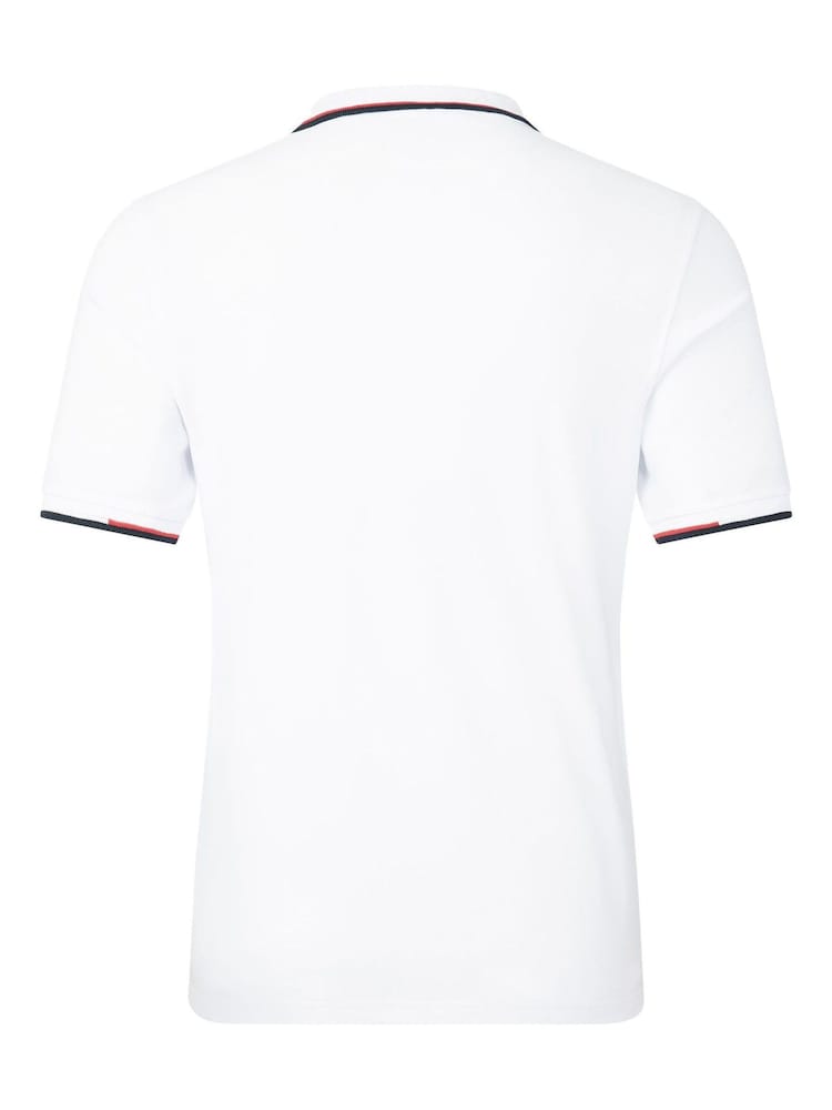 Fanatics Unisex Oracle Red Bull Racing Core 100% Cotton White Polo Shirt - Image 3 of 3