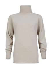 Celtic & Co. Geelong Slouch Roll Neck Jumper - Image 4 of 8