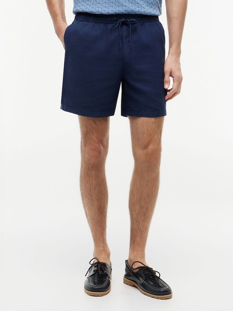 Tommy Hilfiger Blue Dover Washed Shorts - Image 1 of 5 Tommy Hilfiger Blue Dover Washed Shorts - Image 1 of 5