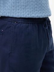 Tommy Hilfiger Blue Dover Washed Shorts - Image 4 of 5