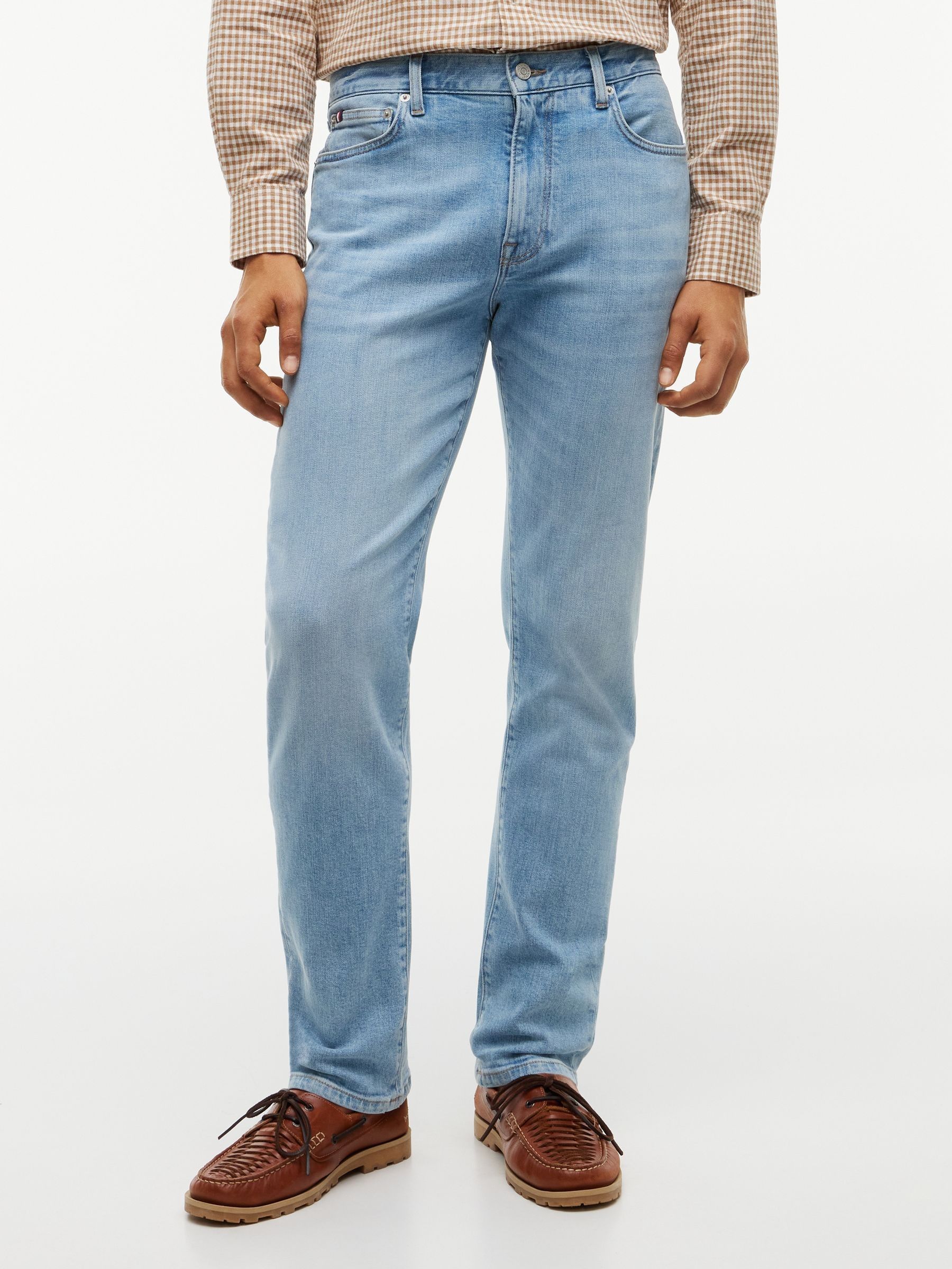 Tommy Hilfiger Men's Blue Denton Slim Straight Jeans - Image 2
