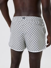 Bjorn Borg Borg Black Retro Swim Shorts - Image 2 of 6