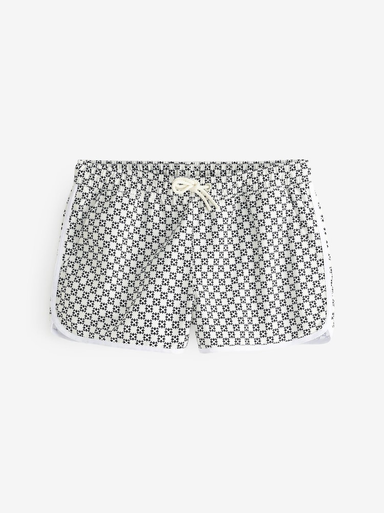 Bjorn Borg Borg Black Retro Swim Shorts - Image 6 of 6