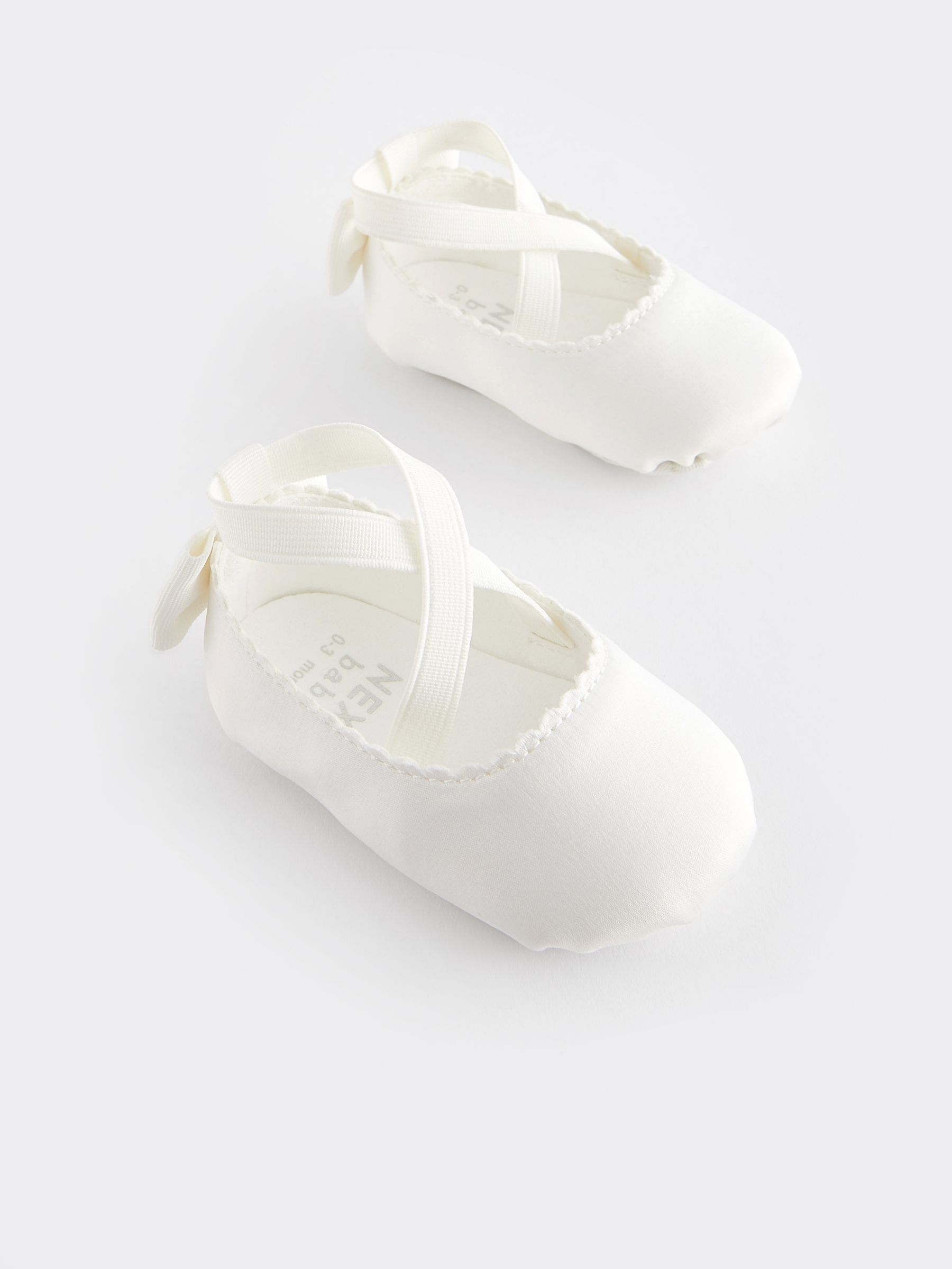 Buy White Ballet Baby Shoes (0-24mths) from the Next UK online shop