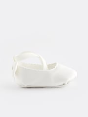 White Ballet Baby Shoes (0-24mths) - Image 2 of 5