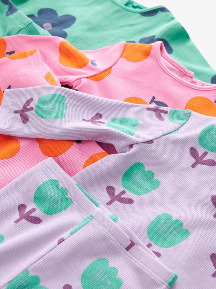 Multi 6 Piece Baby T-Shirts and Leggings Set - Image 5 of 5