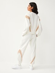 adidas White Laziday Tracksuit - Image 2 of 9