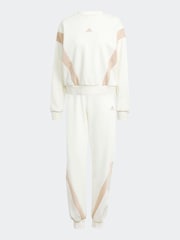 adidas White Laziday Tracksuit - Image 8 of 9