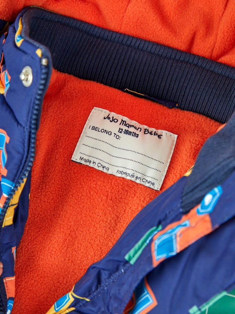 Construcción azul marino - Chaqueta acolchada de JoJo Maman Bébé - Imagen 8 de 8 Construcción azul marino - Chaqueta acolchada de JoJo Maman Bébé - Imagen 8 de 8