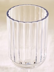 Clear Hollis Plastic Picnic Drinkware Set of 4 Wine Glasses - Image 2 of 5