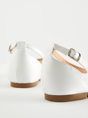 Ivory White Bridesmaid Occasion Shoes - Image 3 of 5