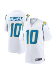 Nike White NFL Los Angeles Chargers Game Road Jersey - Justin Herbert - Image 1 of 3
