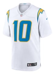 Nike White NFL Los Angeles Chargers Game Road Jersey - Justin Herbert - Image 2 of 3