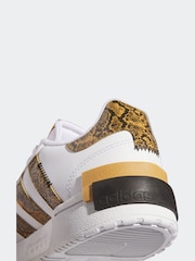 adidas Golden White Adult Sportswear Postmove Trainers - Image 6 of 8