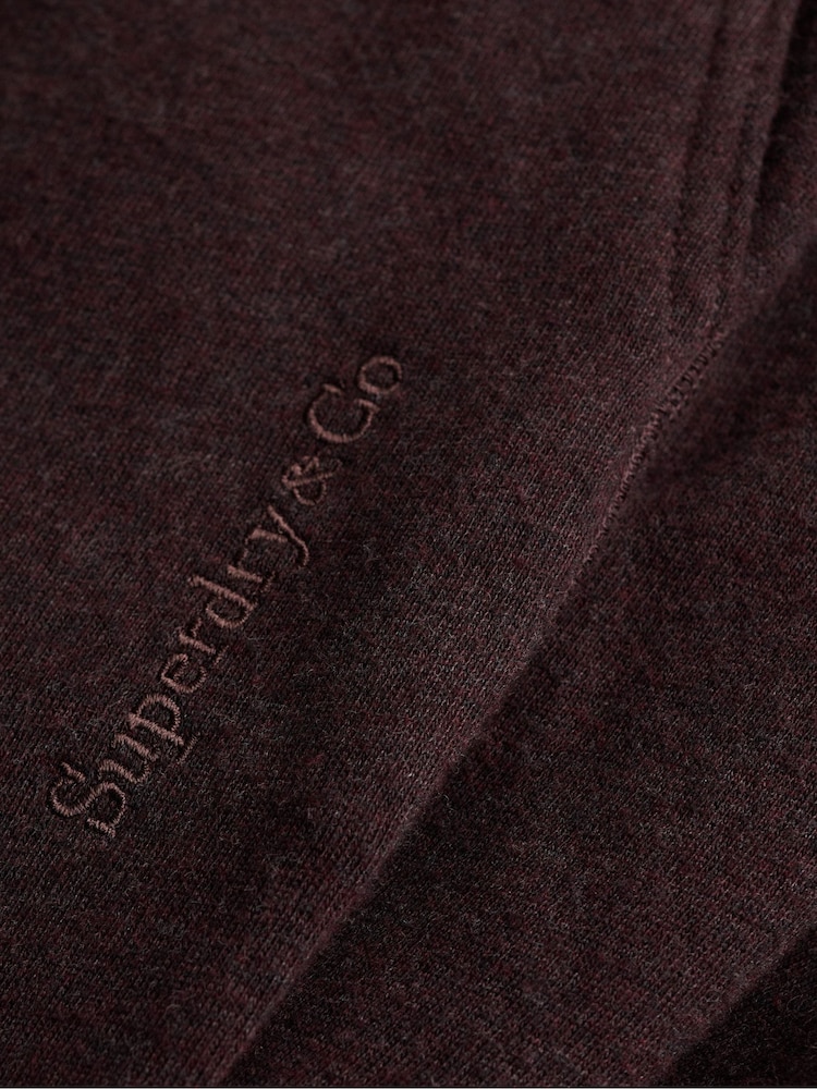 Superdry Red Essential Company Logo Joggers - Image 7 of 7 Superdry Red Essential Company Logo Joggers - Image 7 of 7