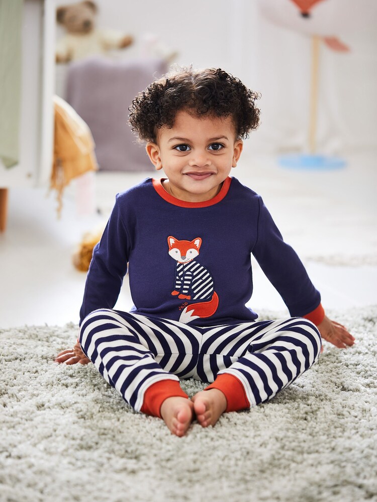 Pijama de punto con estampado de zorro de JoJo Maman Bébé - Imagen 2 de 6 Pijama de punto con estampado de zorro de JoJo Maman Bébé - Imagen 2 de 6
