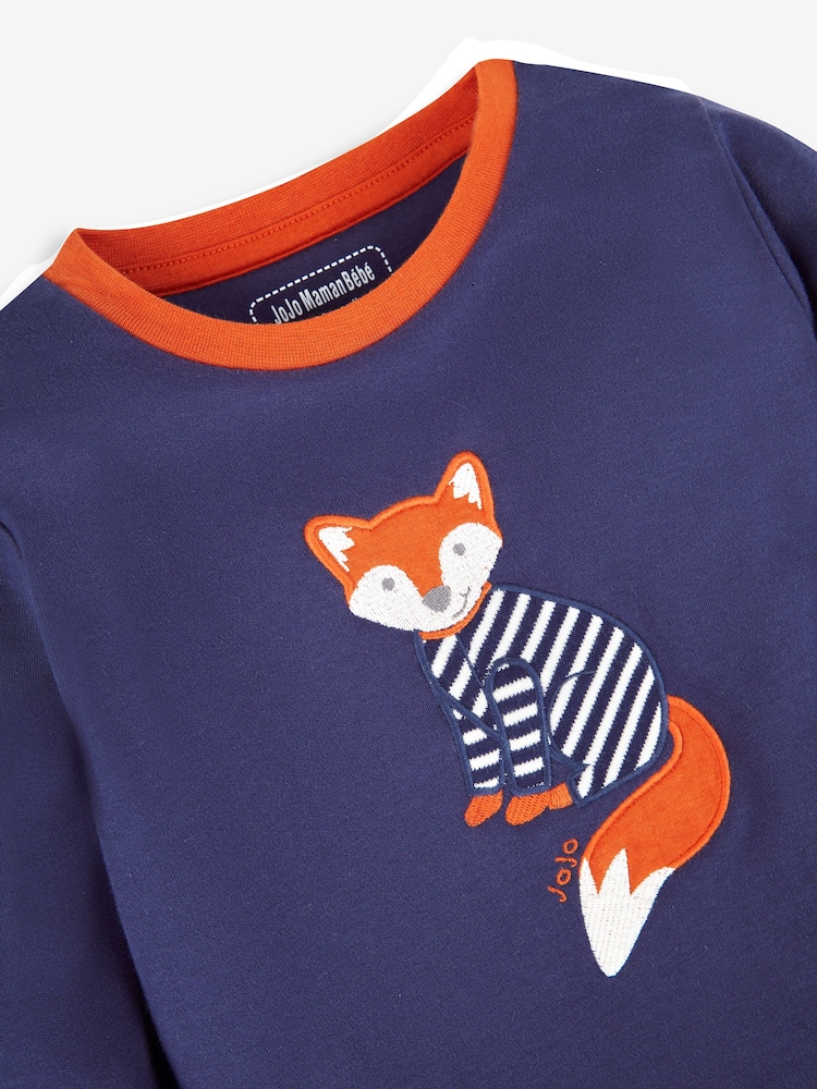 Pijama de punto con estampado de zorro de JoJo Maman Bébé - Imagen 6 de 6 Pijama de punto con estampado de zorro de JoJo Maman Bébé - Imagen 6 de 6