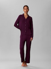 Calvin Klein Purple Ultra Soft Modal Shirt and Pyjamas Set - Image 1 of 5